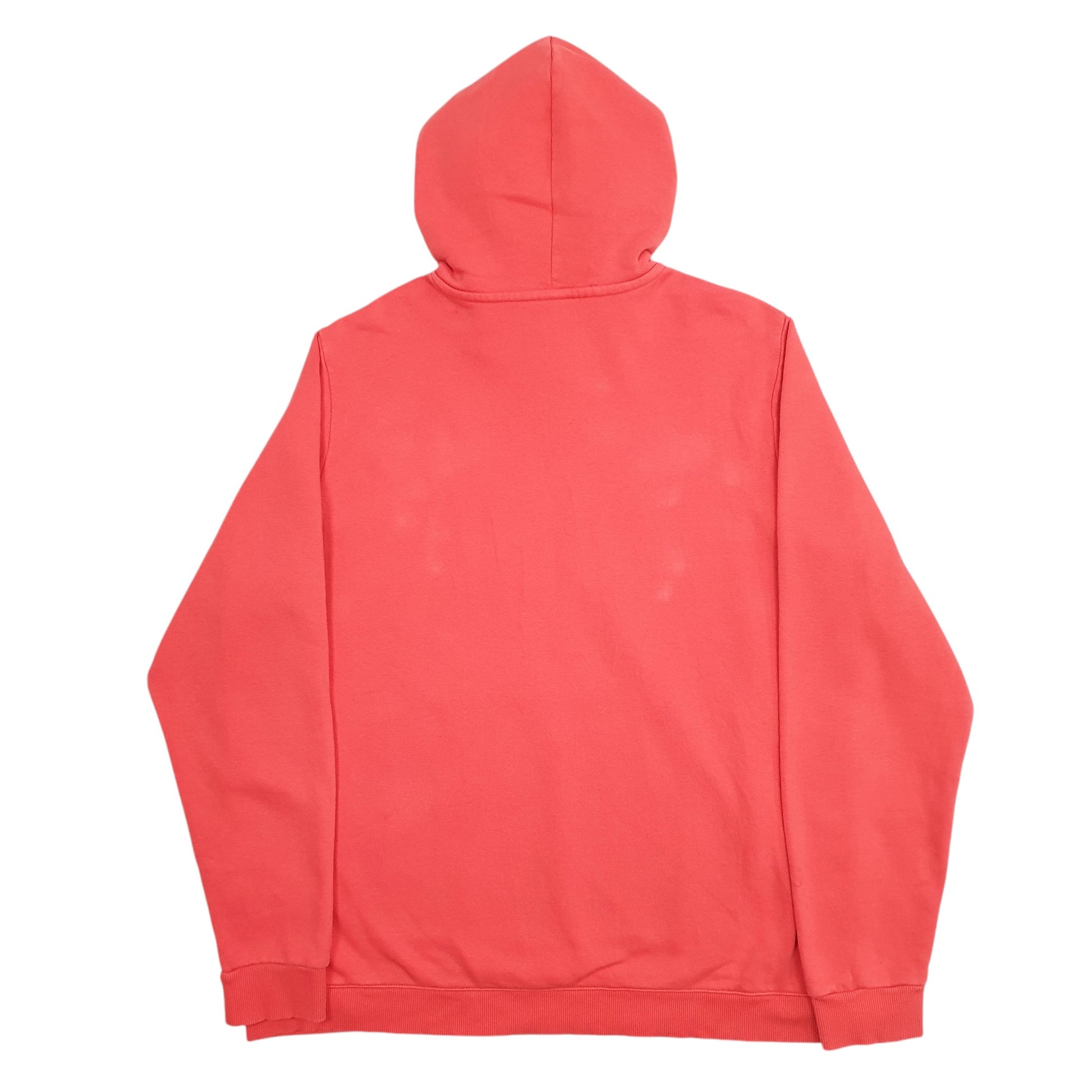 Mens Red Reebok Spellout Hoodie Jumper