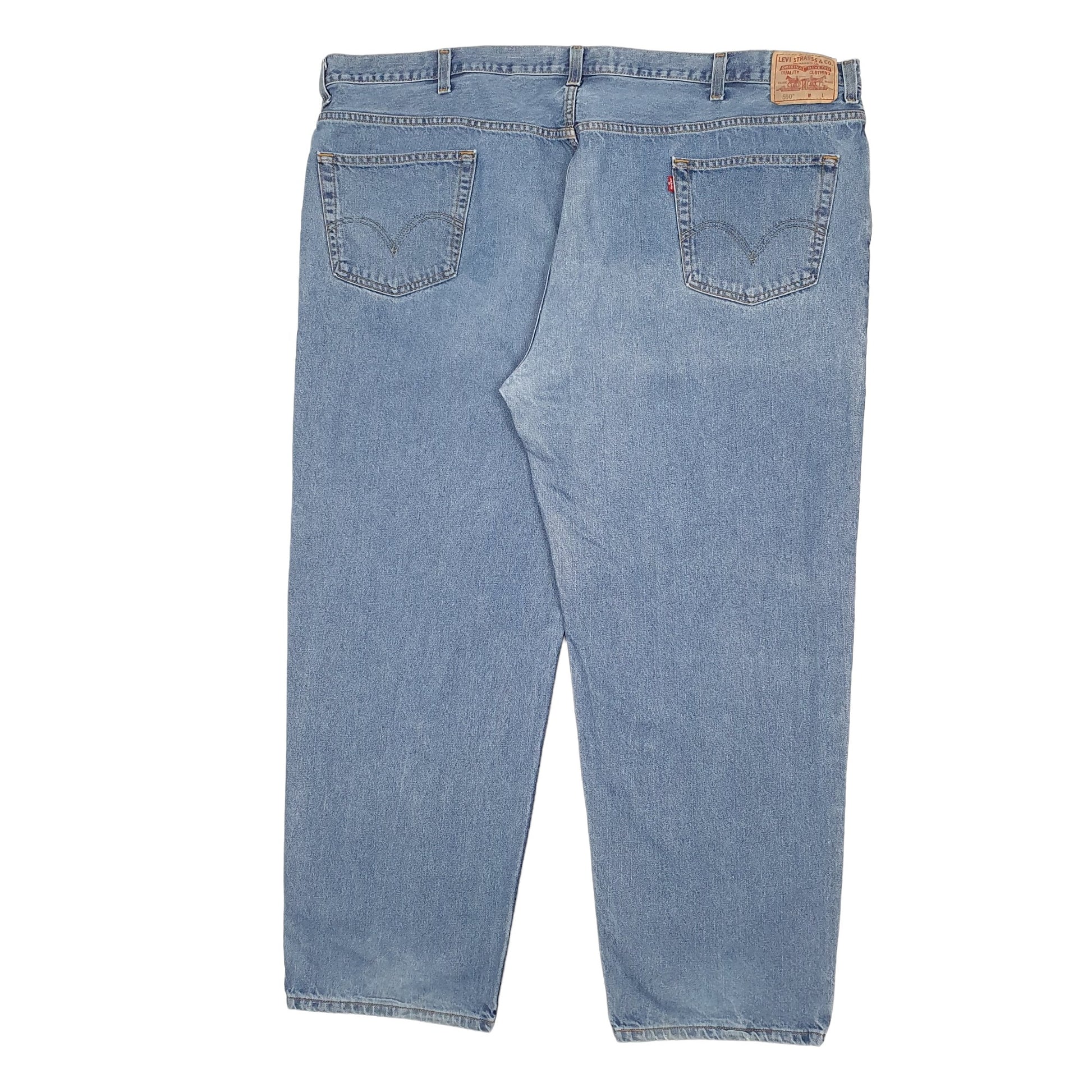 Mens Blue Levis  550 JeansW54 L32