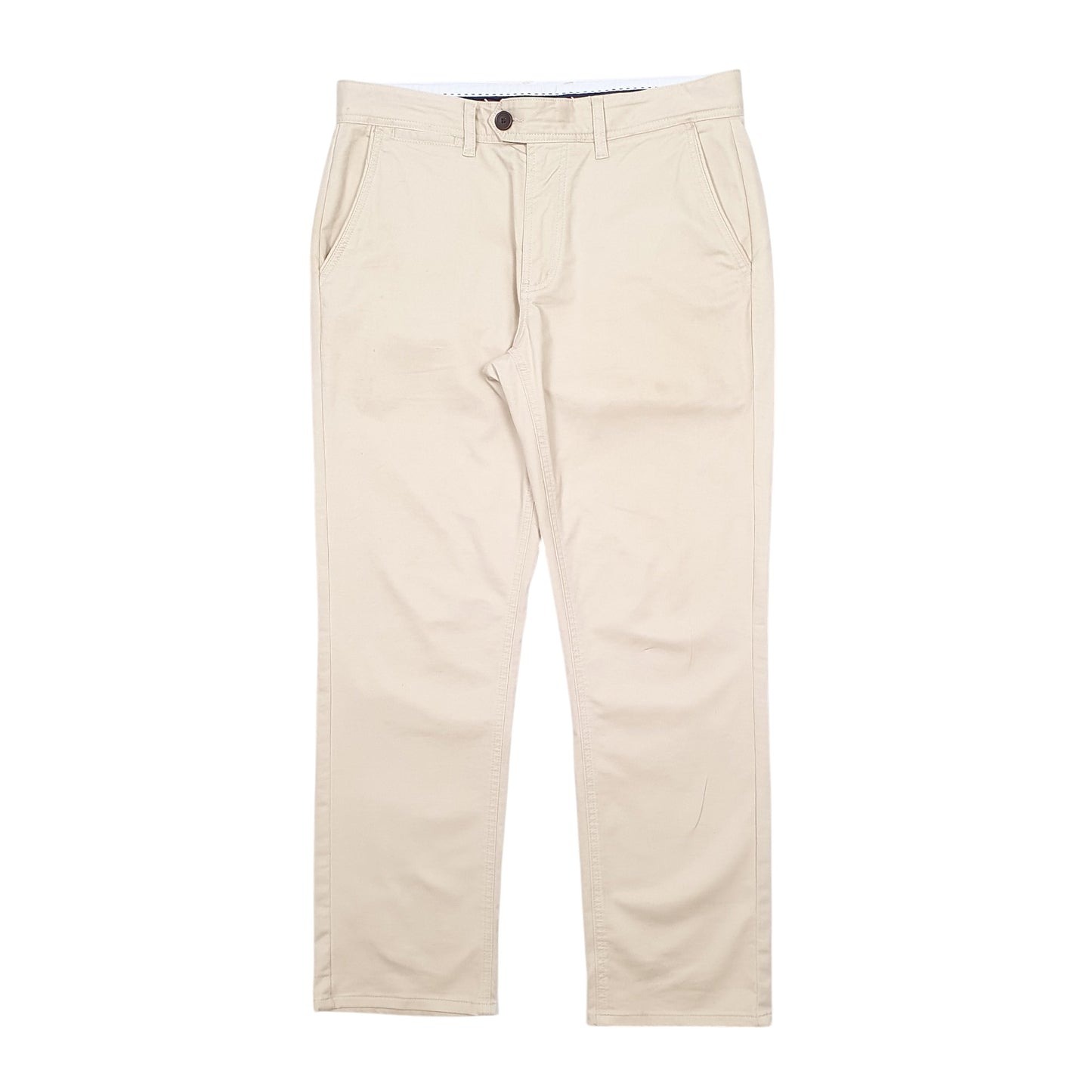 Mens Beige Crew Clothing Company  Chino Trousers