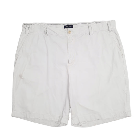 Mens Grey Nautica Deck Chino Shorts