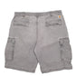 Mens Grey Carhartt Workwear Cargo Shorts