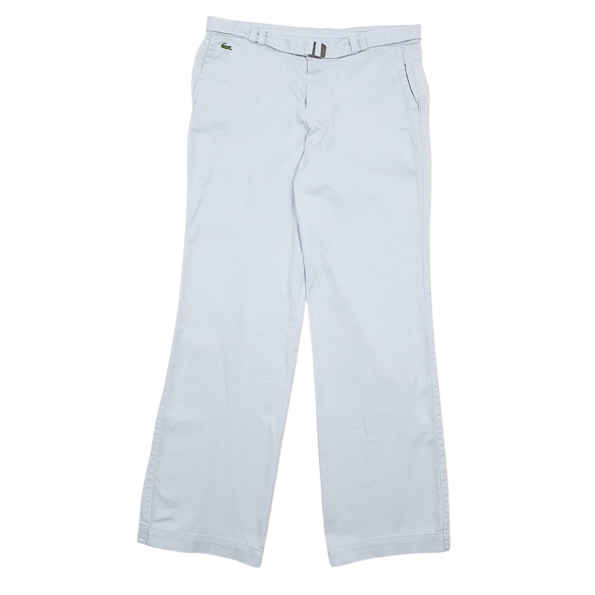Mens Blue Lacoste  Chino Trousers