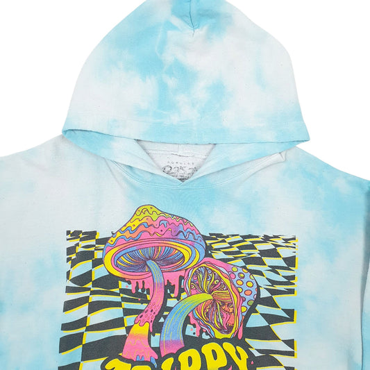 Mens Blue Unbranded  Hoodie Jumper