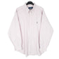 Mens White Polo Ralph Lauren Oxford Long Sleeve Shirt