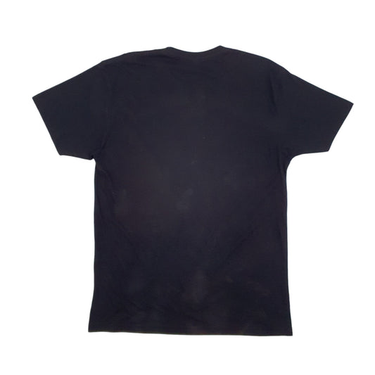 Mens Black American Apparel Spotify Short Sleeve T Shirt