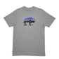Mens Grey Patagonia Buffalo Short Sleeve T Shirt