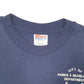 Mens Navy Hanes Vintage San Carlo Parks & Rec Short Sleeve T Shirt