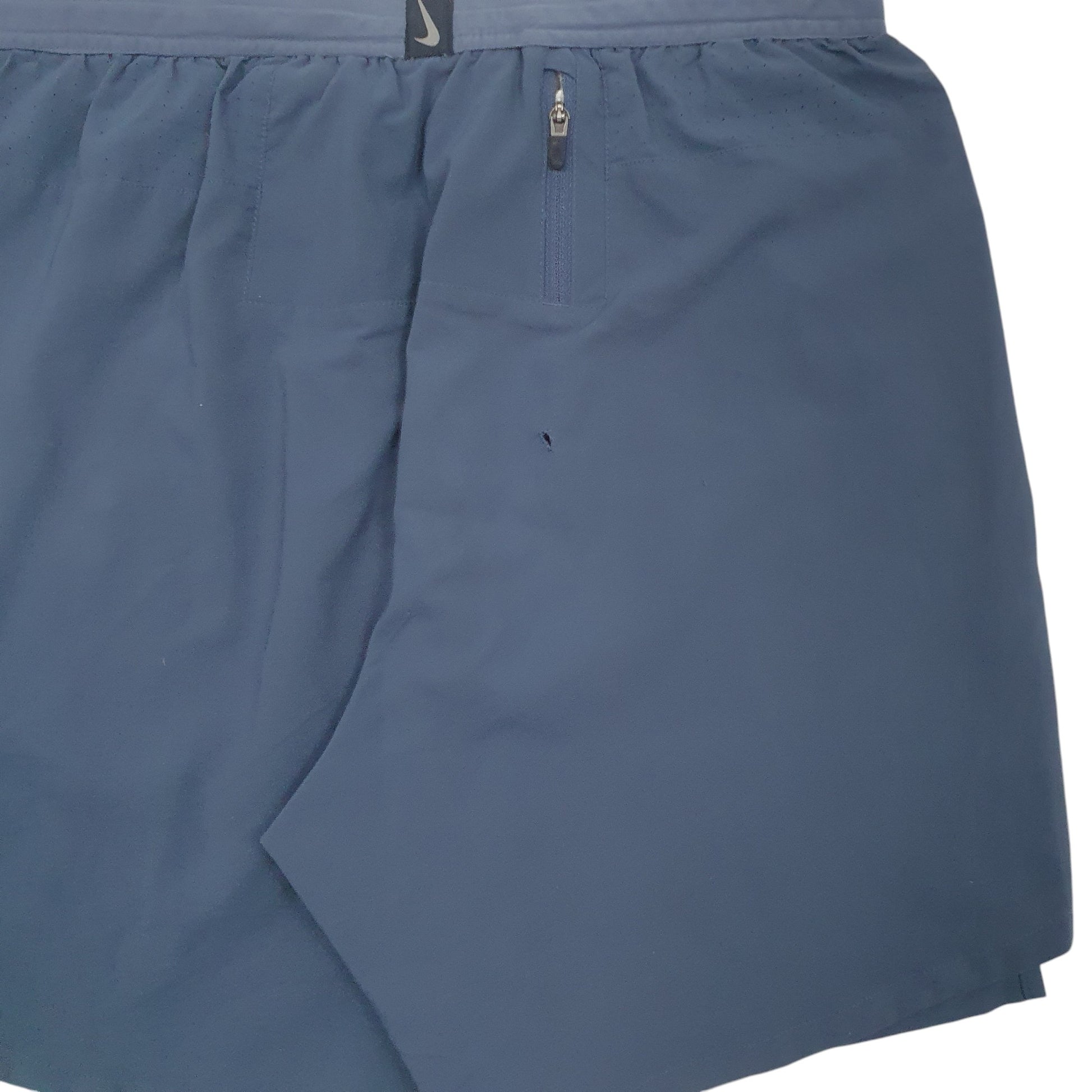 Mens Navy Nike Stretch Dri-Fit Active Wear Sport Shorts