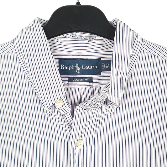 Mens White Ralph Lauren  Long Sleeve Shirt