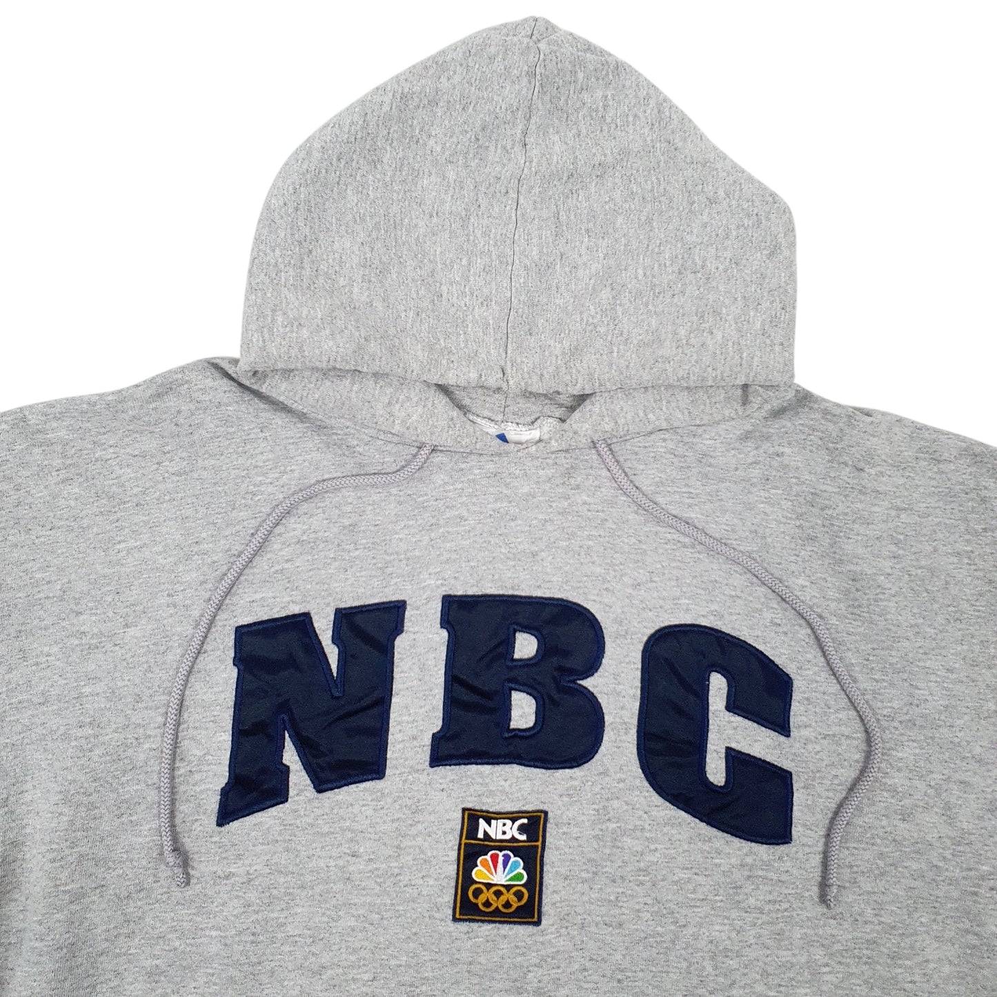 Mens Grey Adidas NBC Hoodie Jumper