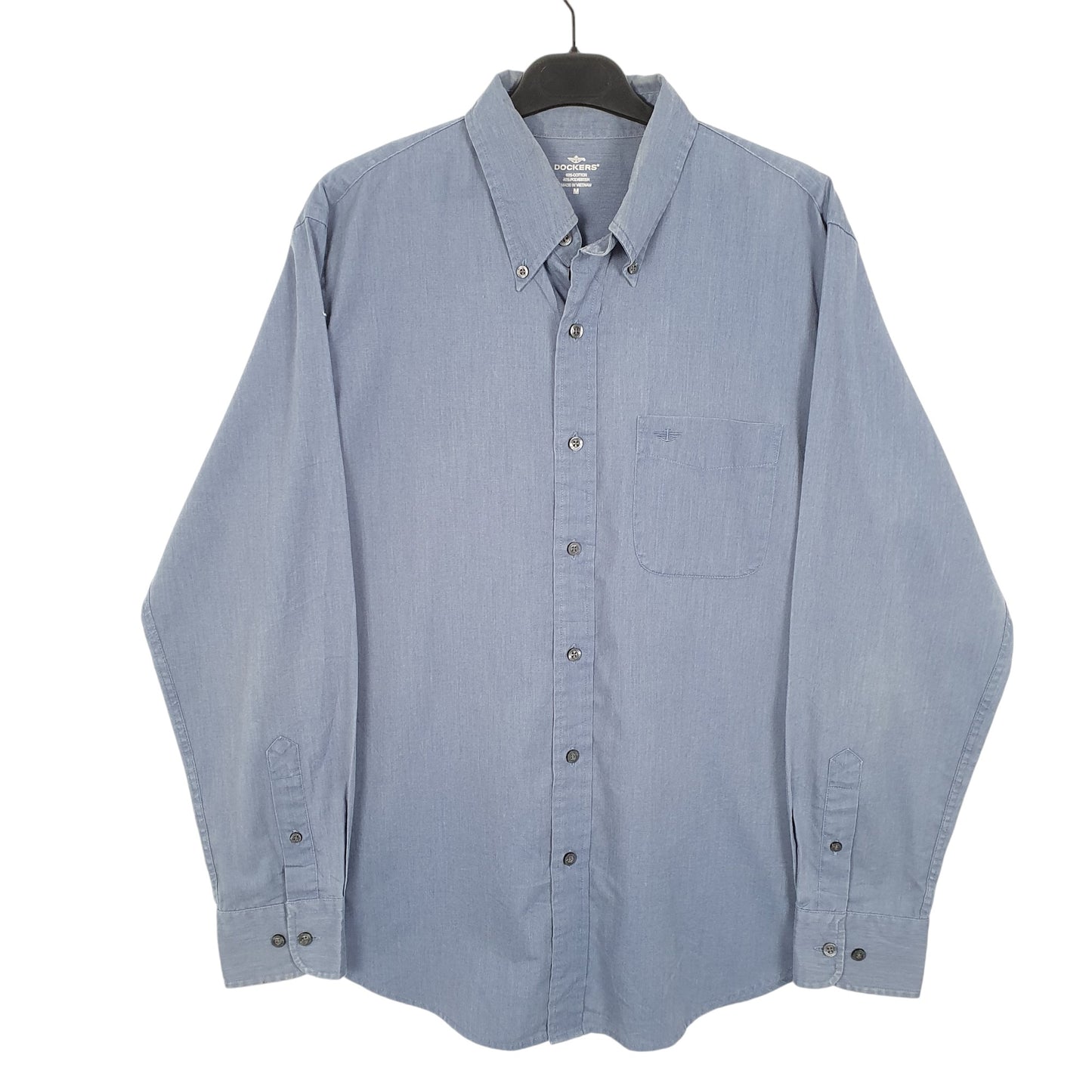 Mens Blue Dockers  Long Sleeve Shirt