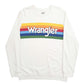 Mens Cream Wrangler Spellout Crewneck Jumper