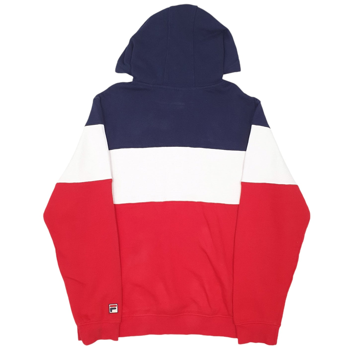 Mens Red Fila  Hoodie Jumper