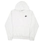 Mens White Nike  Hoodie Jumper