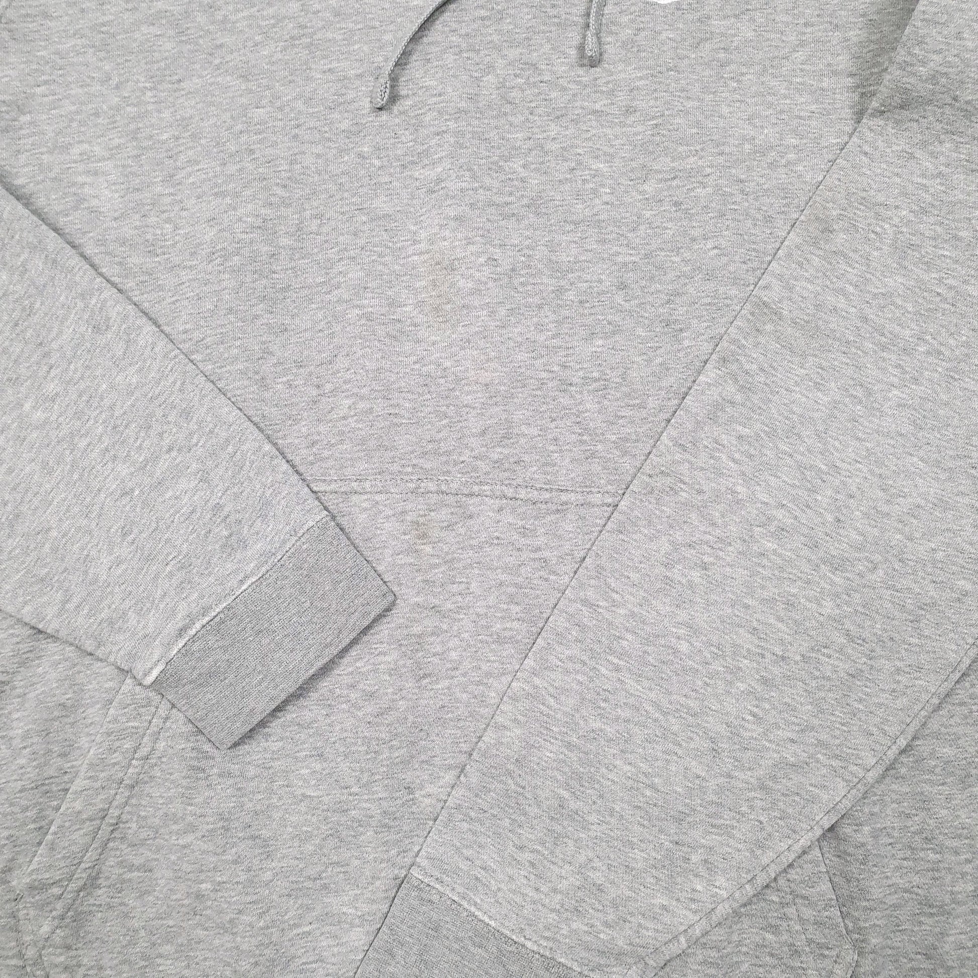 Mens Grey Nike Swoosh Hoodie Jumper