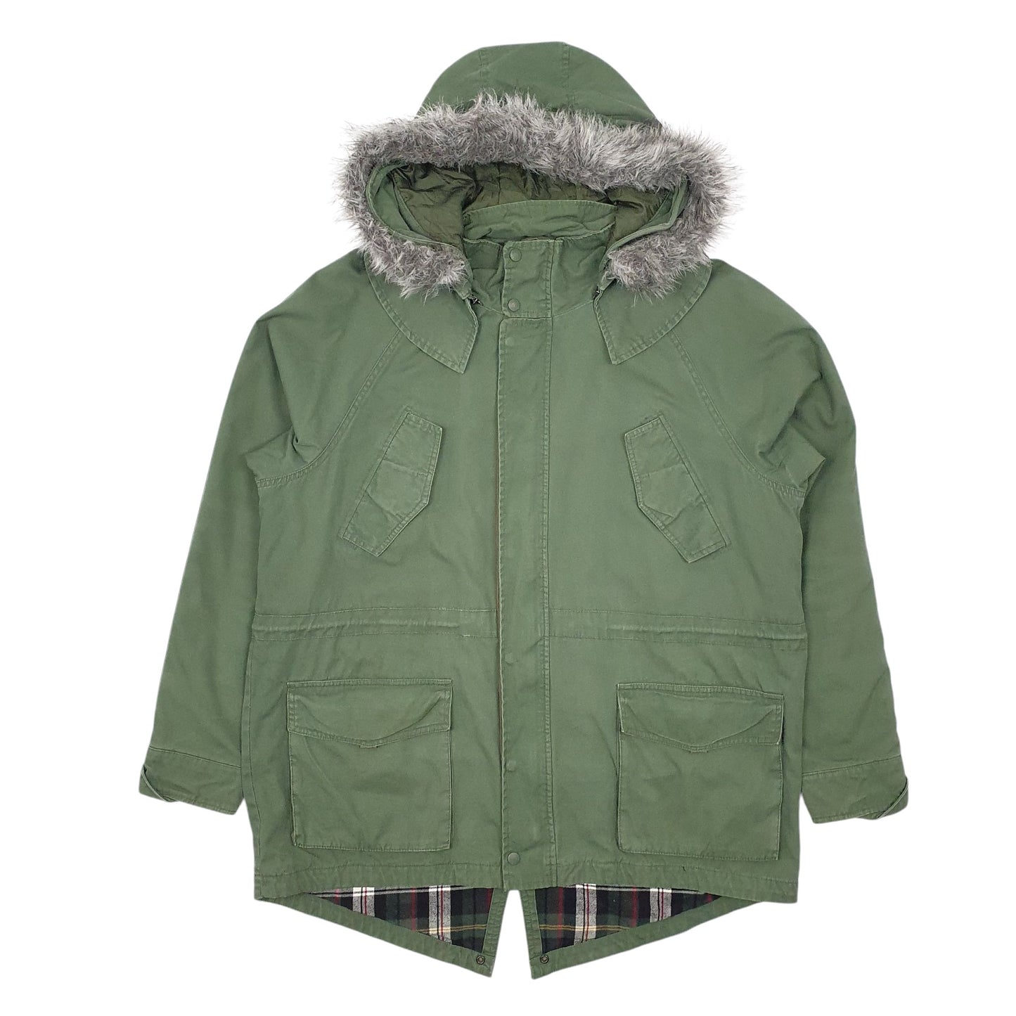 Mens Green Joe Brown   Coat