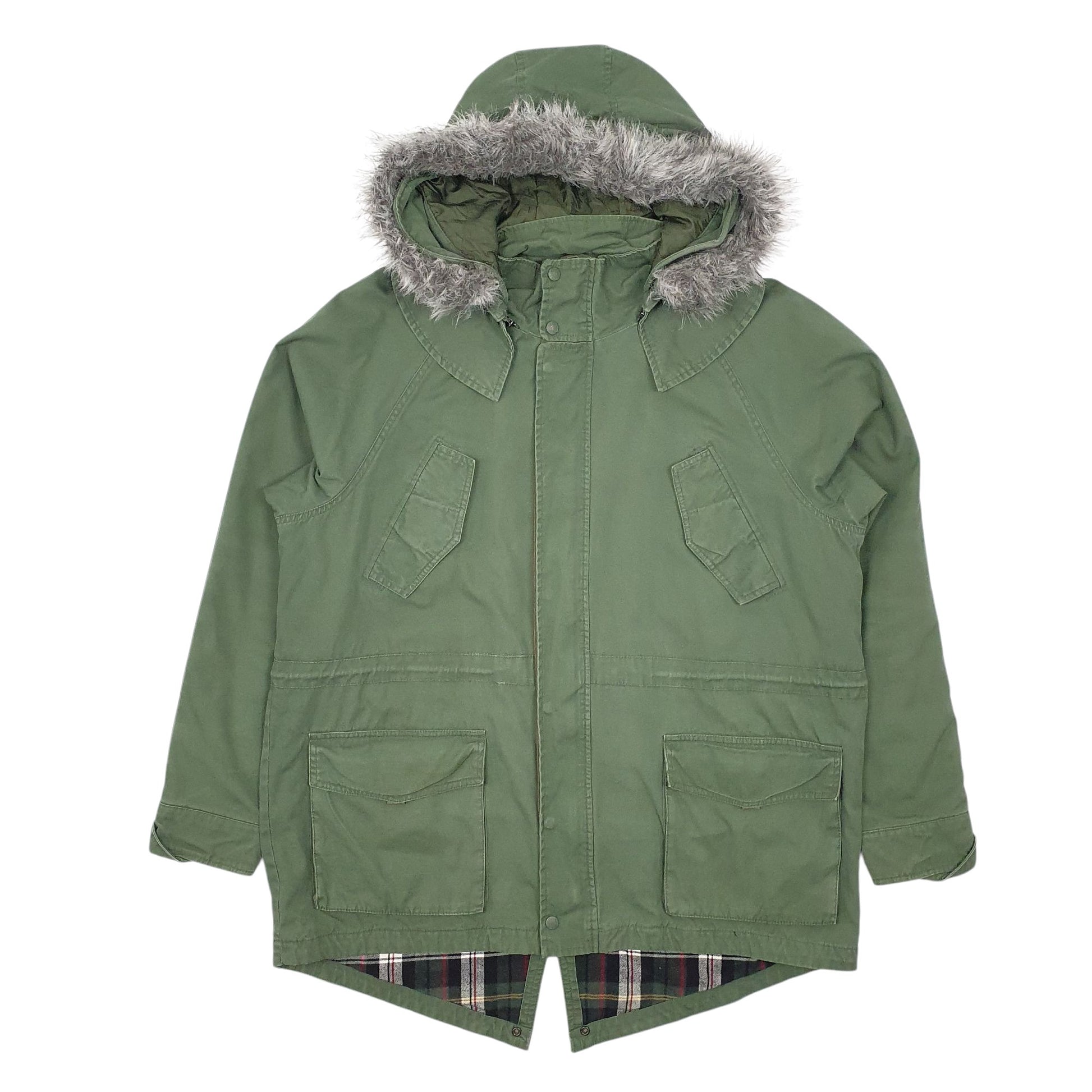 Mens Green Joe Brown   Coat