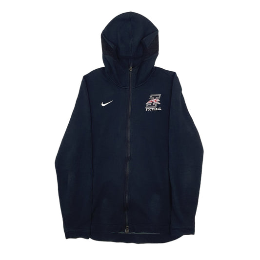 Mens Navy Nike University of Indianapolis Football Full Zip Jumper