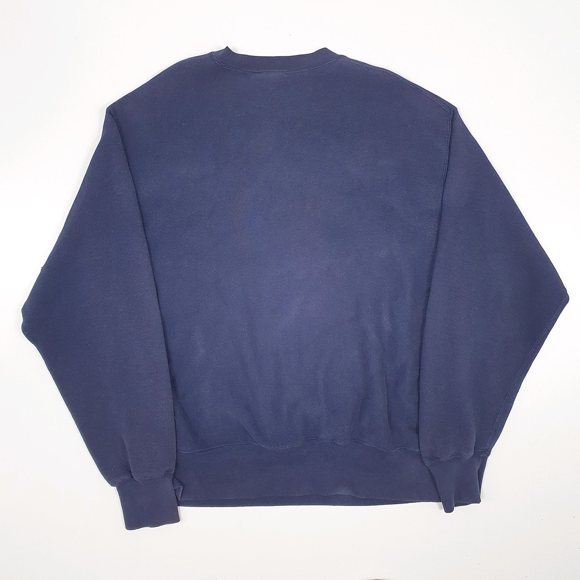 Mens Navy Lee Kroger Made In Usa Vintage 90s Crewneck Jumper