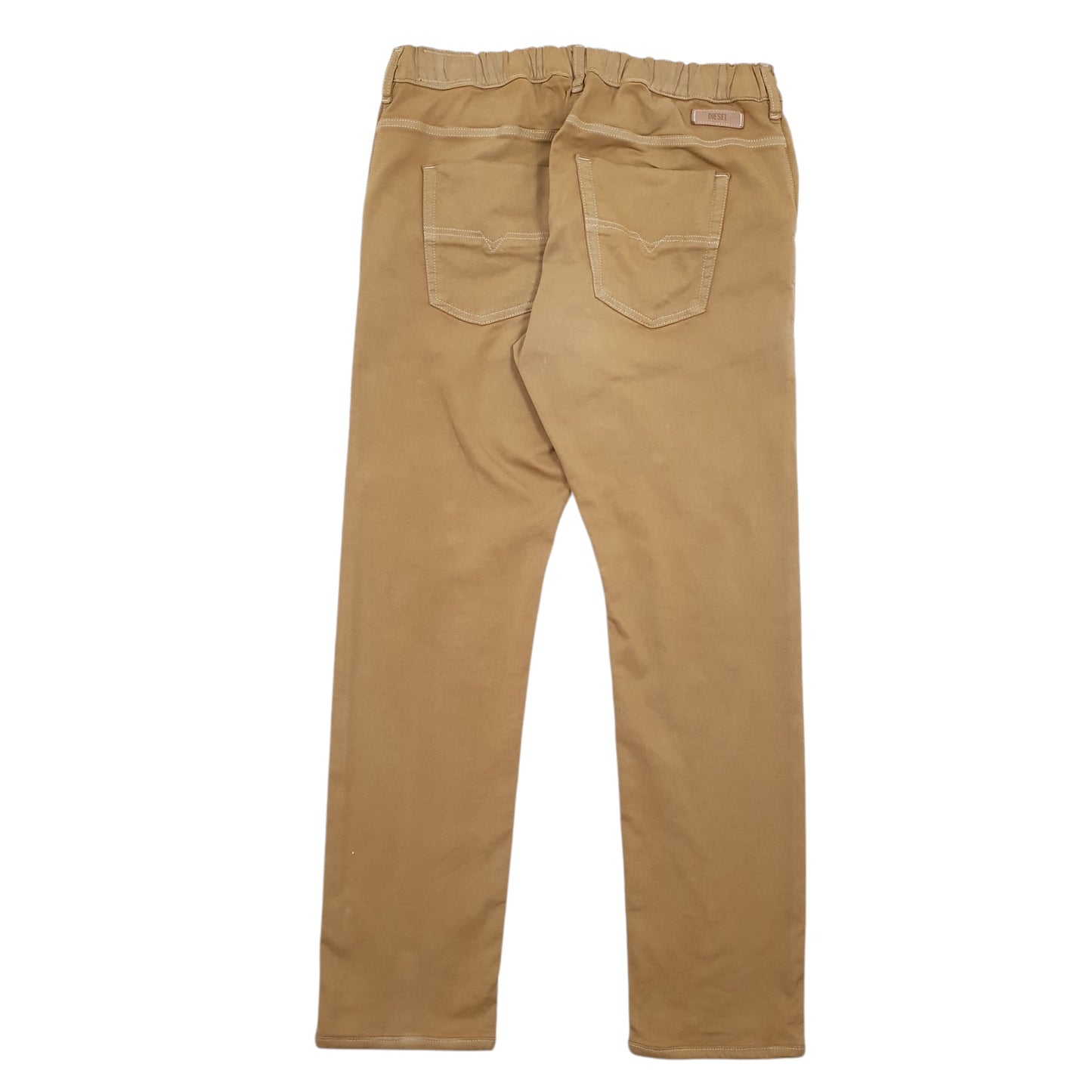 Mens Tan Diesel  Chino Trousers