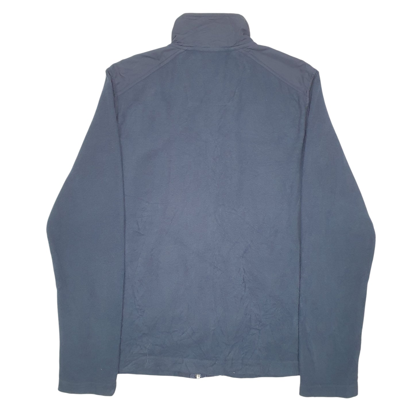 Mens Navy Nautica Slim Fit Full Zip Jumper