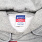 Mens Grey Champion Scots Football USA Spellout Hoodie Jumper