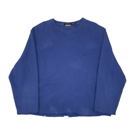 Womens Blue Nautica  Crewneck Jumper