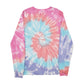 Mens Blue Unbranded Tie Dye Crewneck Jumper
