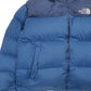 Mens Blue The North Face Nuptse 700 Hooded  Coat