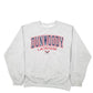 Mens Grey Neff Dunwoody Lacrosse USA Spellout Crewneck Jumper