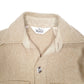 Mens Tan Woolrich Vintage CPO Overshirt Shacket 70s 80s Long Sleeve Shirt