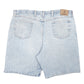 Mens Blue Wrangler Denim Jeans Jorts Relaxed Baggy Denim Shorts