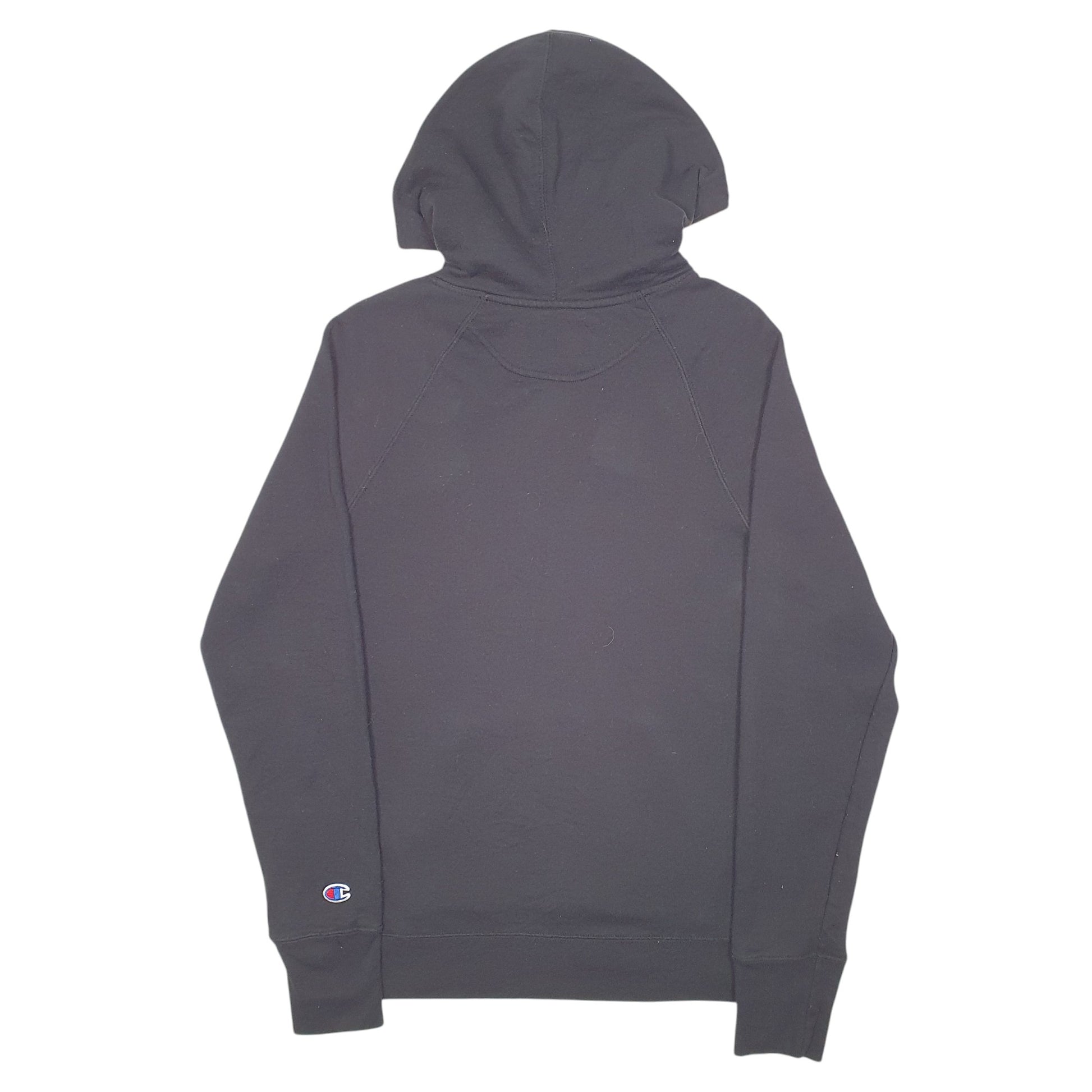 Womens Champion Black Hoodie Script Jumper S – Bundl Clothing