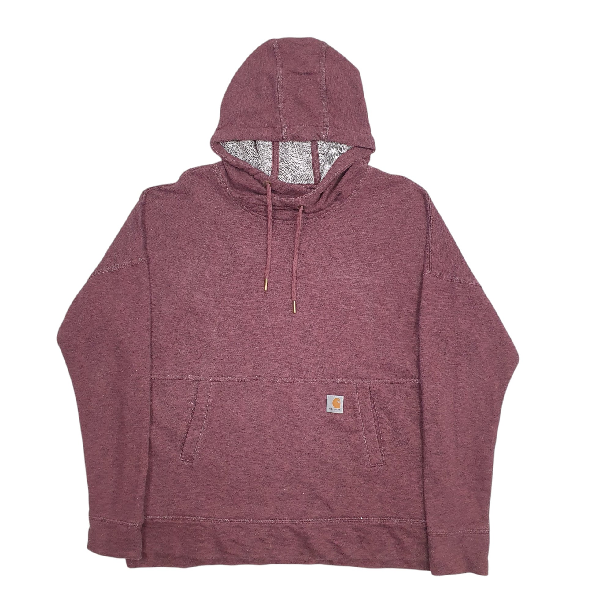 Womens Burgundy Carhartt  Hoodie Jumper