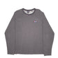 Mens Grey Patagonia  Long Sleeve T Shirt