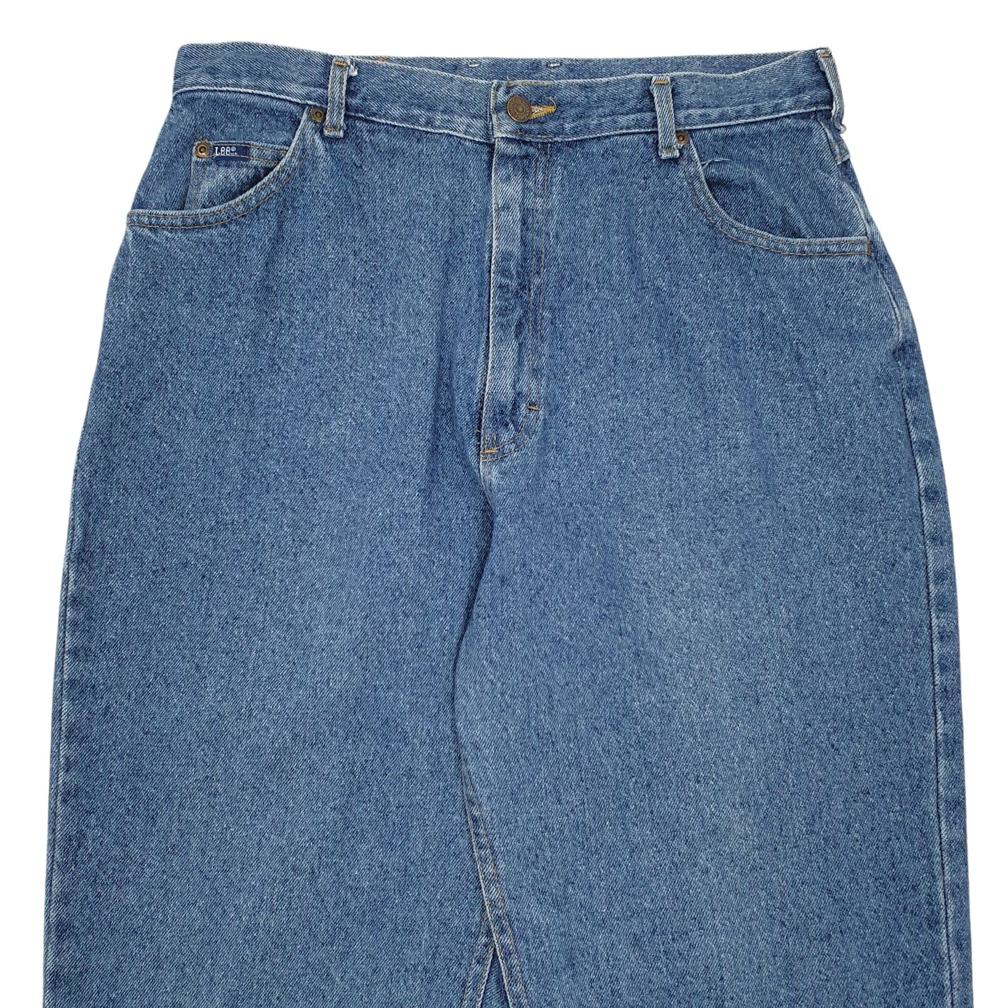 Womens Blue Lee Vintage Made In USA Casual JeansW33 L33