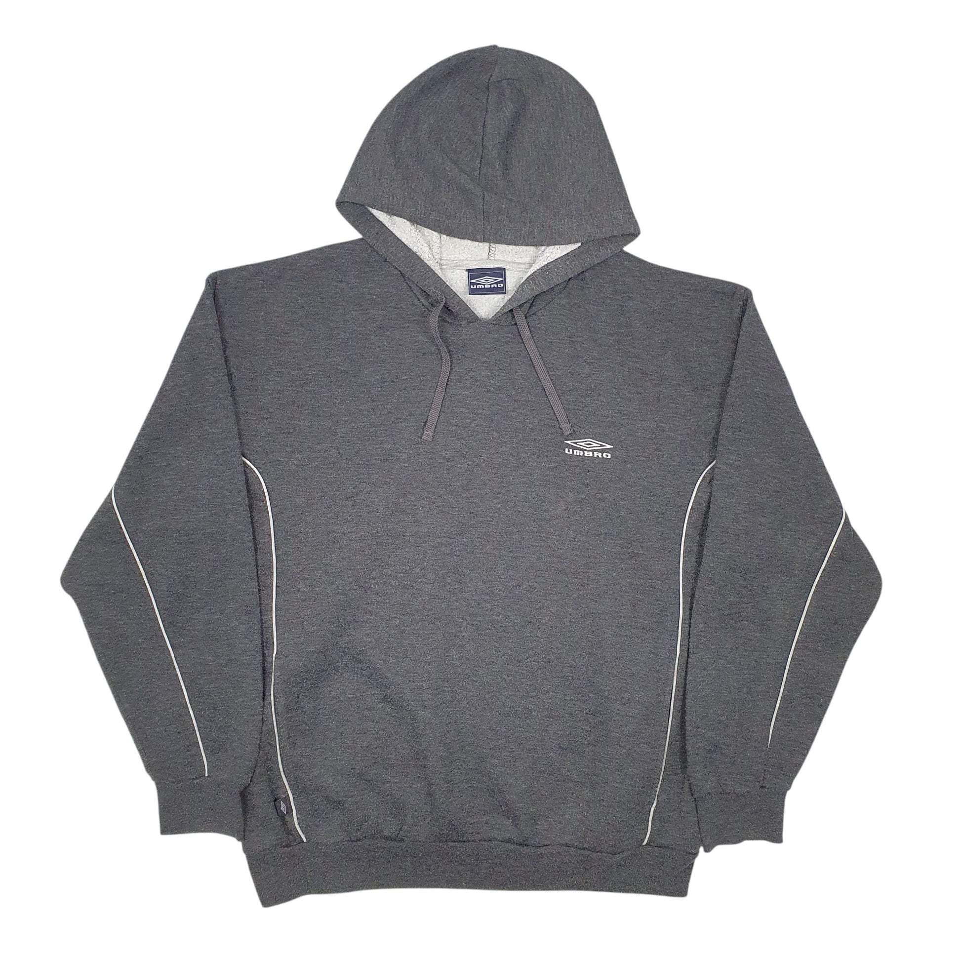 Mens Grey Umbro  Hoodie Jumper
