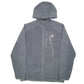 Mens Grey Reebok Hoodie Full Zip Jumper