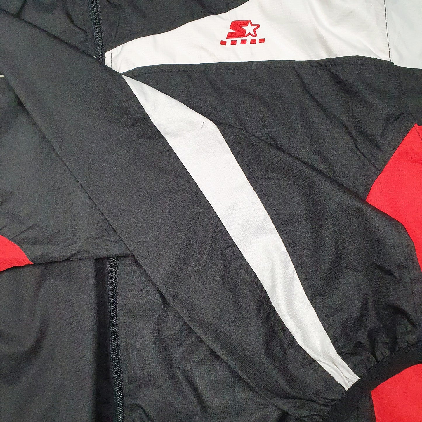 Mens Black Starter Lightweight Jacket  Coat