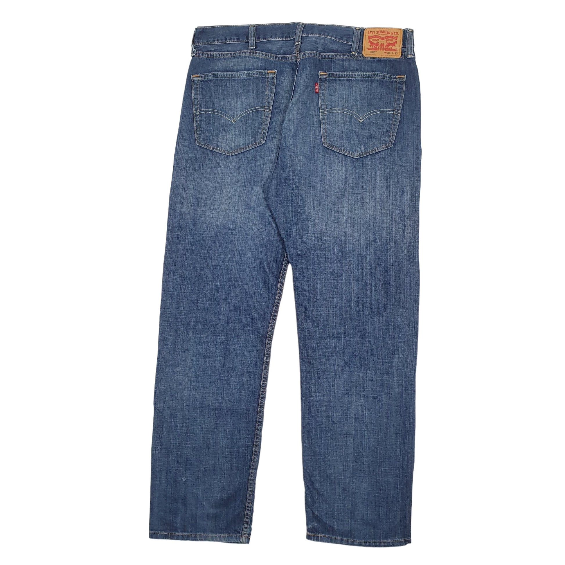 Mens Blue Levis  505 JeansW38 L32