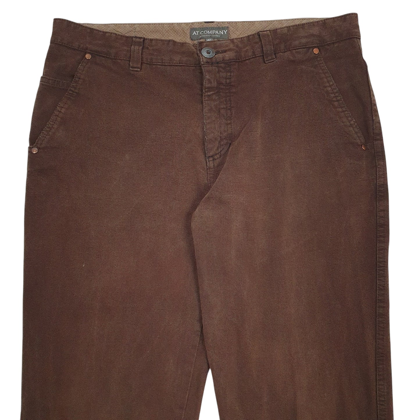 Mens Brown AT Company Work Wear Carpenter Trousers