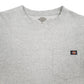 Mens Grey Dickies  Long Sleeve T Shirt