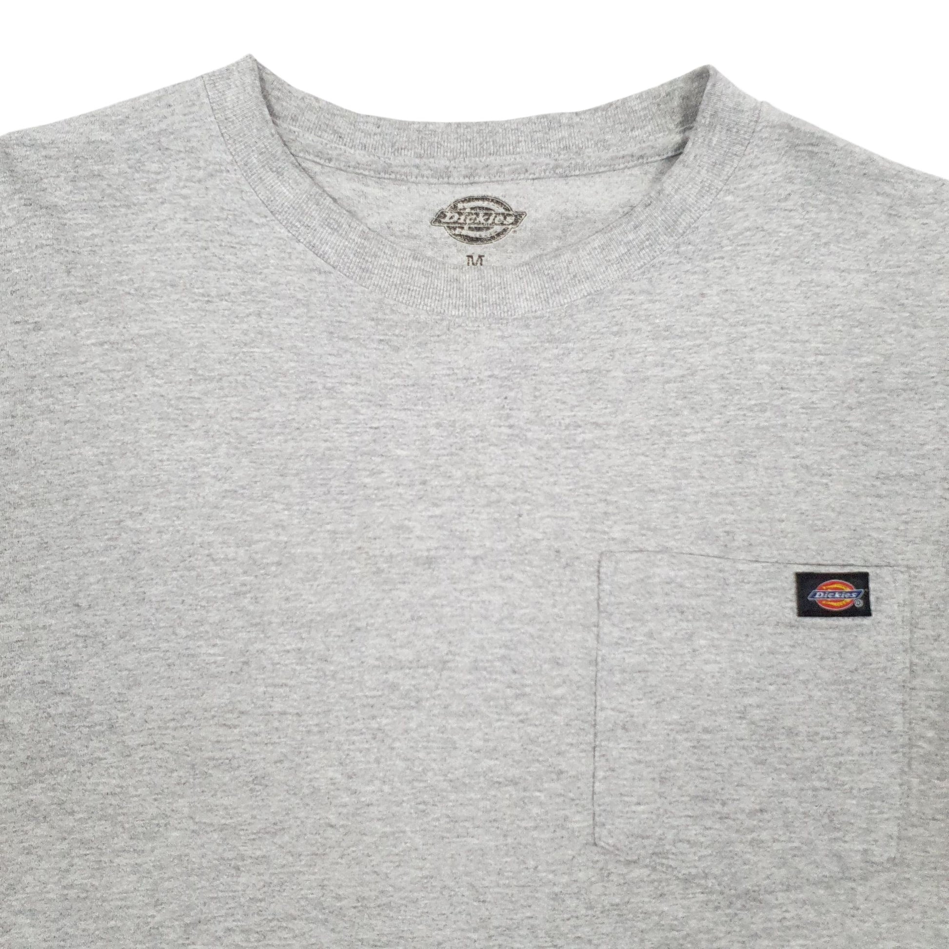 Mens Grey Dickies  Long Sleeve T Shirt
