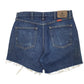 Womens Blue Wrangler Cut Offs Jorts Hot Pants Denim Shorts