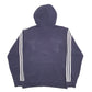Mens Navy Adidas Spellout Hoodie Jumper