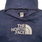 Mens Navy The North Face Spellout Hoodie Jumper