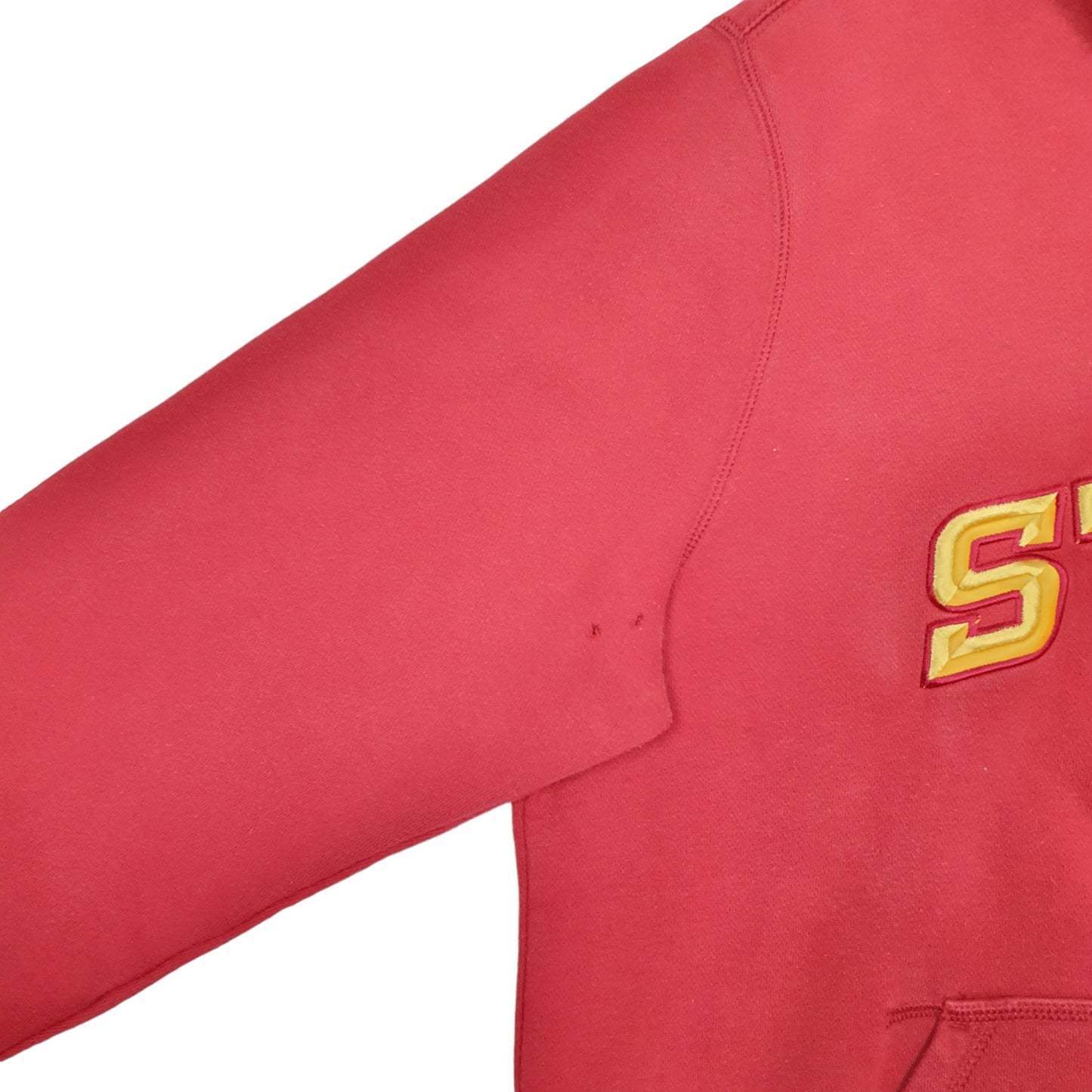 Mens Red Nike Iowa State Cyclones Basketball USA NBA Hoodie Jumper