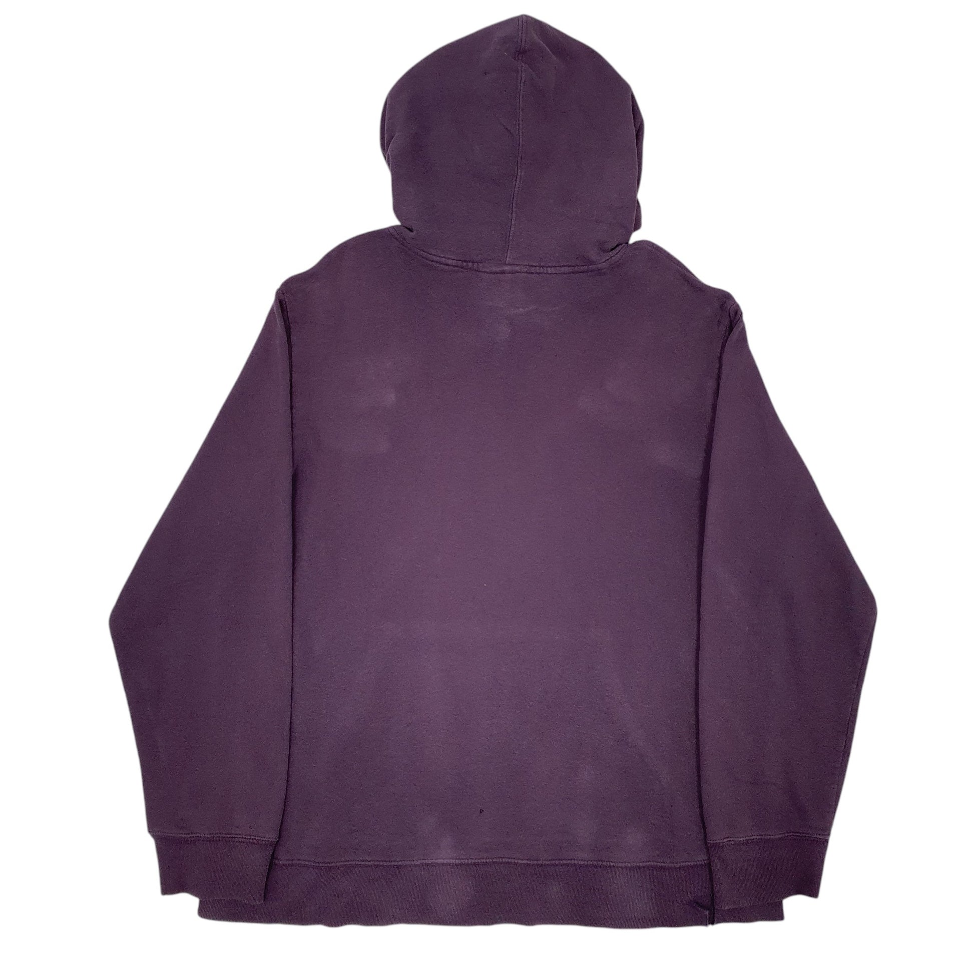 Mens Purple The North Face Spellout Hoodie Jumper