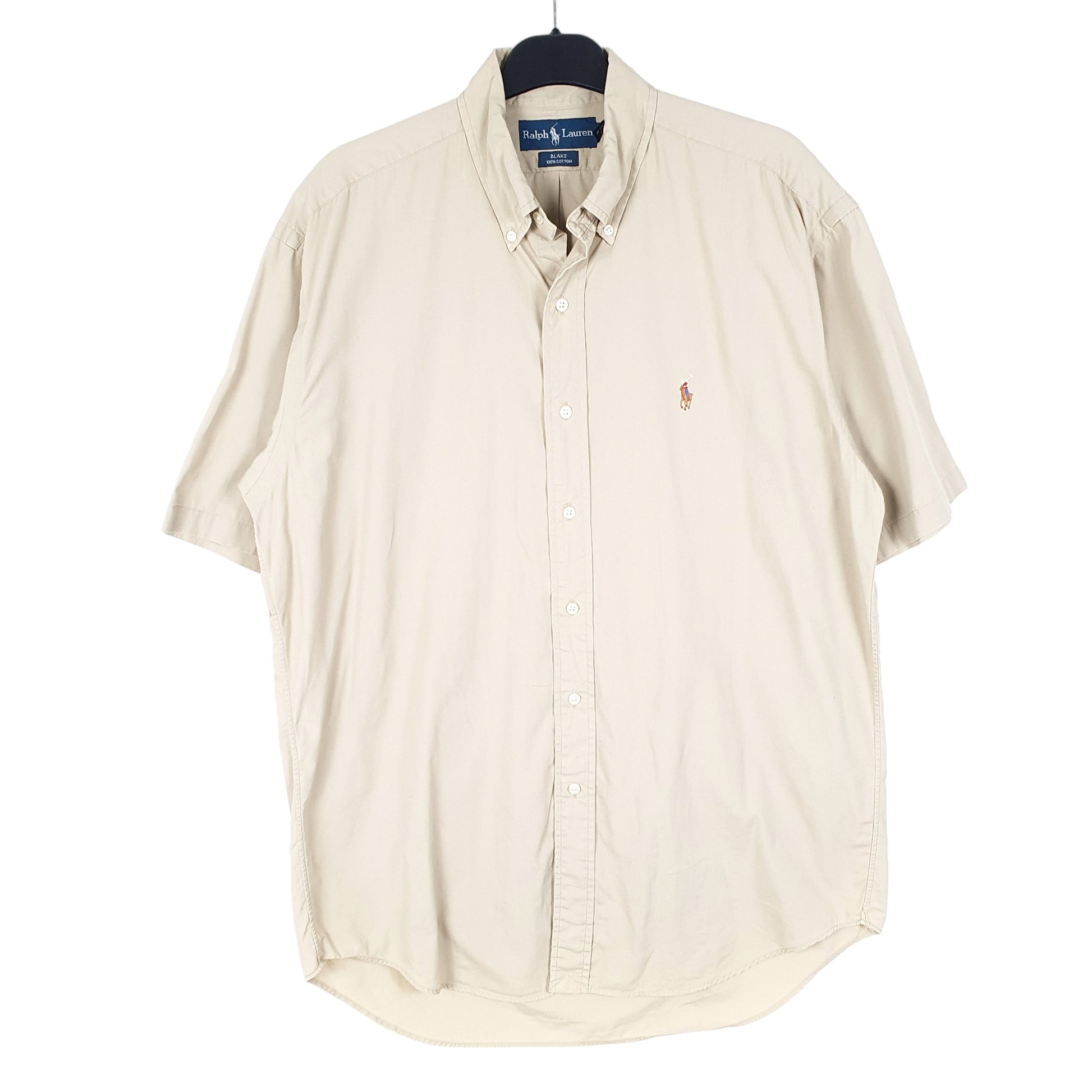 Mens Beige Ralph Lauren  Short Sleeve Shirt