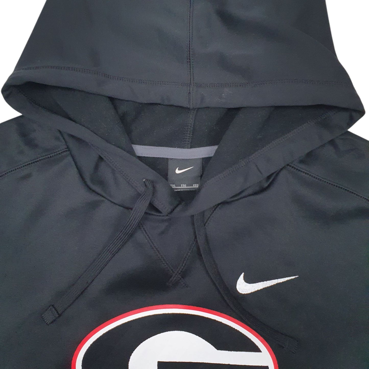 Mens Black Nike NFL Georgia Bulldogs Hoodie Jumper